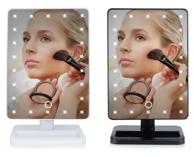 Зеркало для макияжа Large LED Mirror с подсветкой